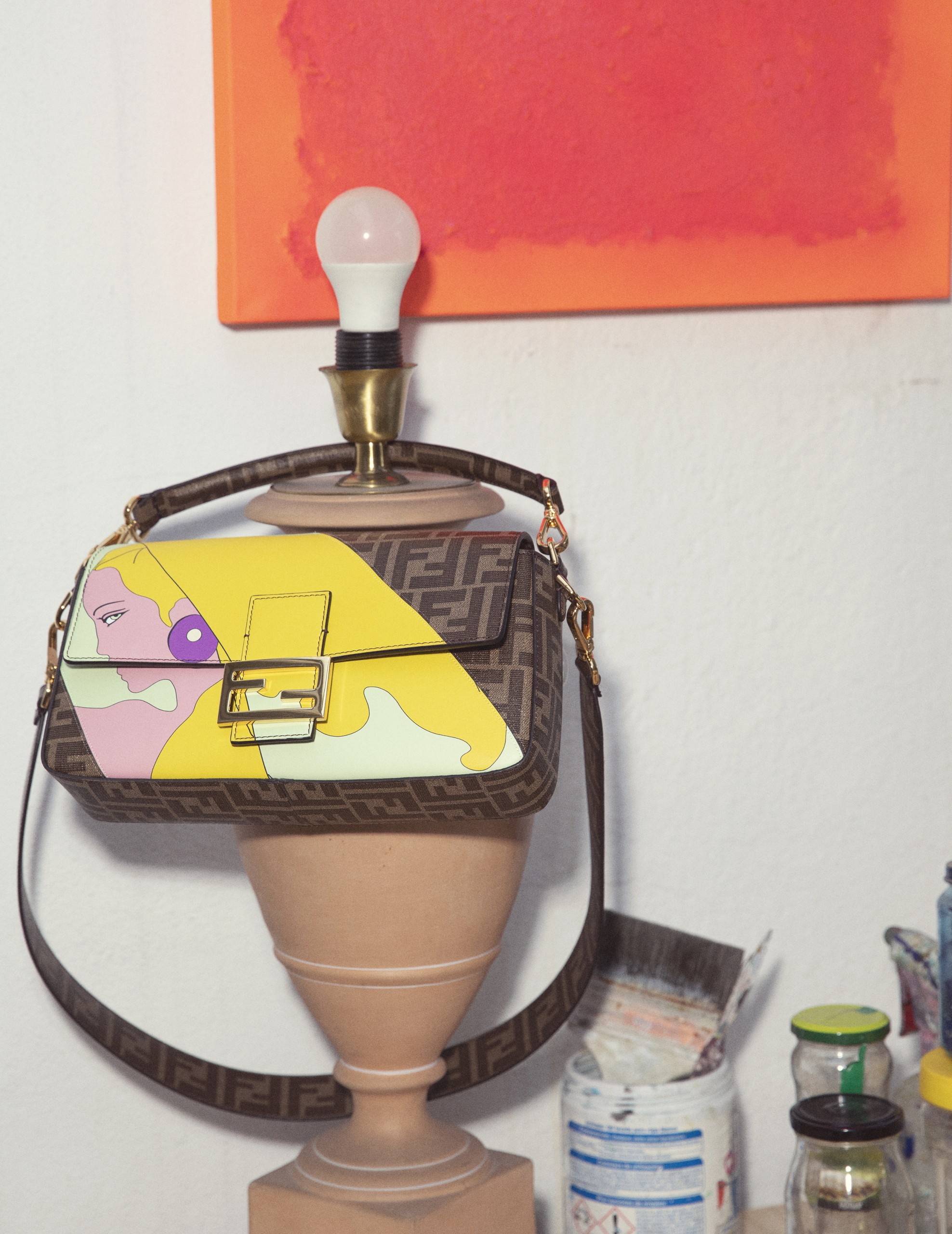 Fendi x Antonio López x Harper's Baazar