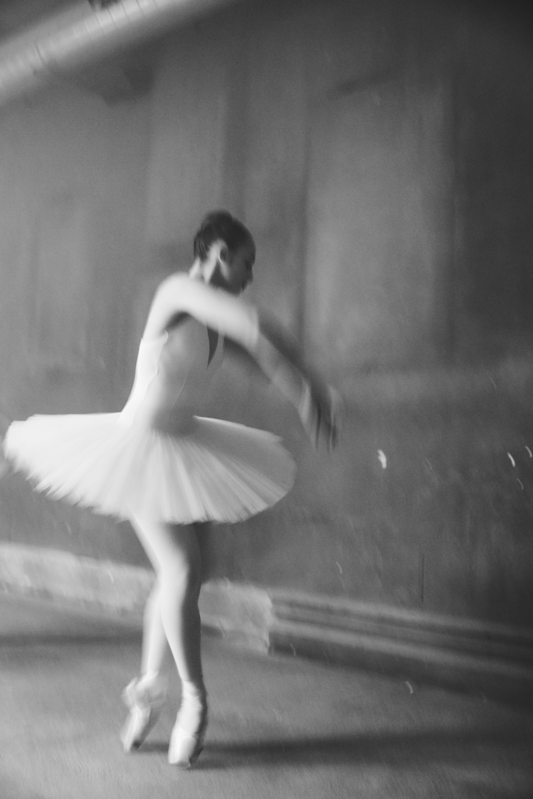 Bailarina bailando ballet