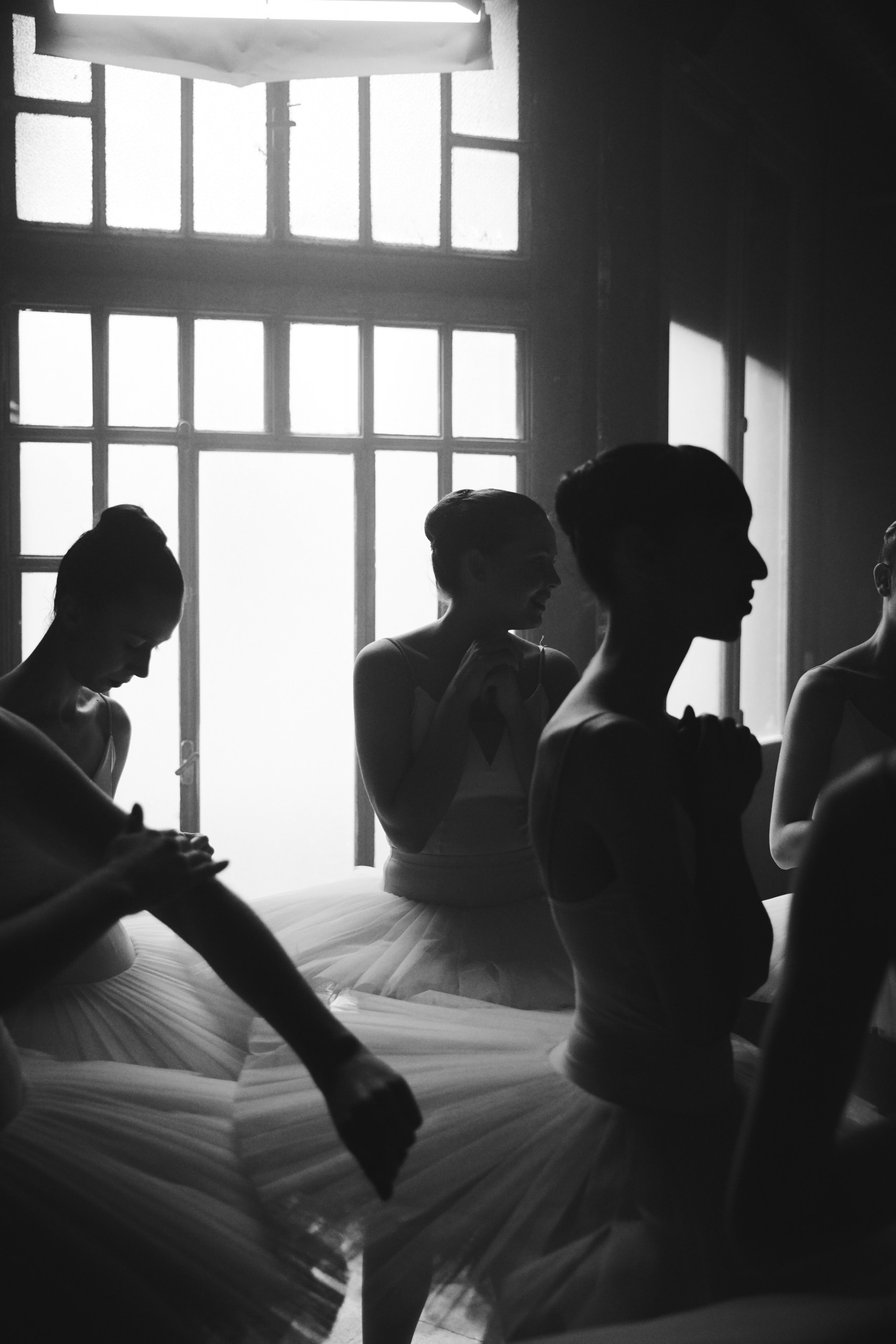 Bailarinas blanco y negro