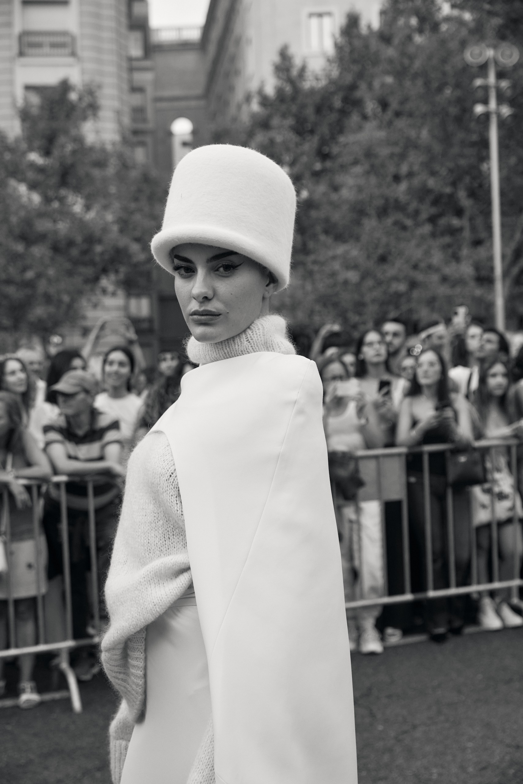 Desfile inaugural Madrid es Moda Puerta de Alcalá