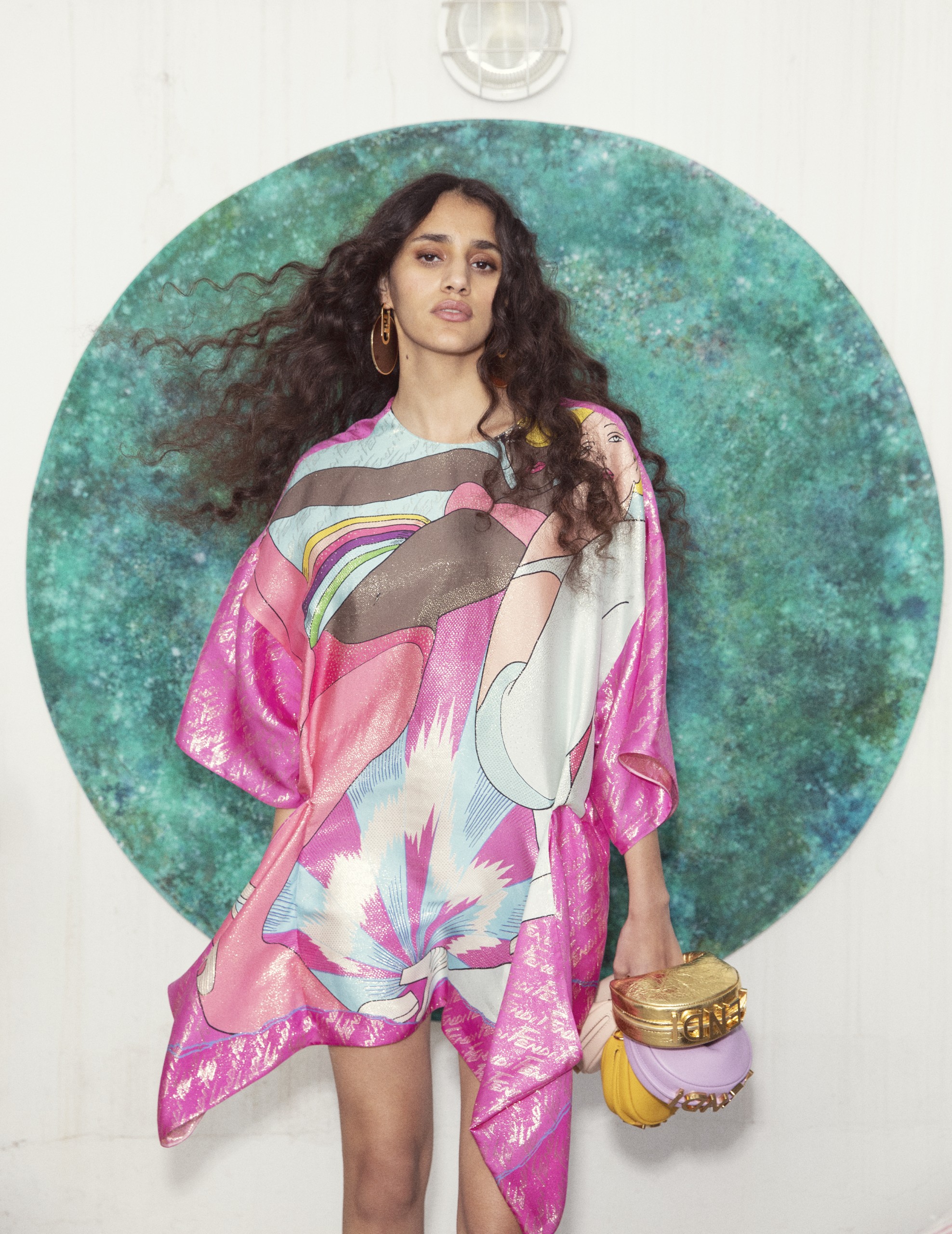 Fendi x Antonio López x Harper's Baazar